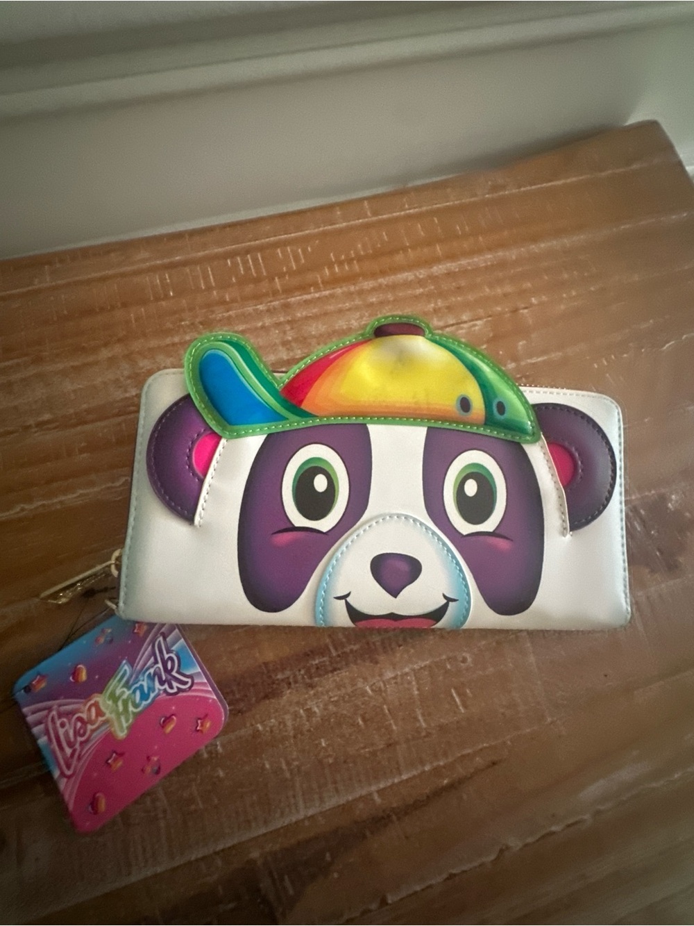 Panda Wallet with Rainbow Cap